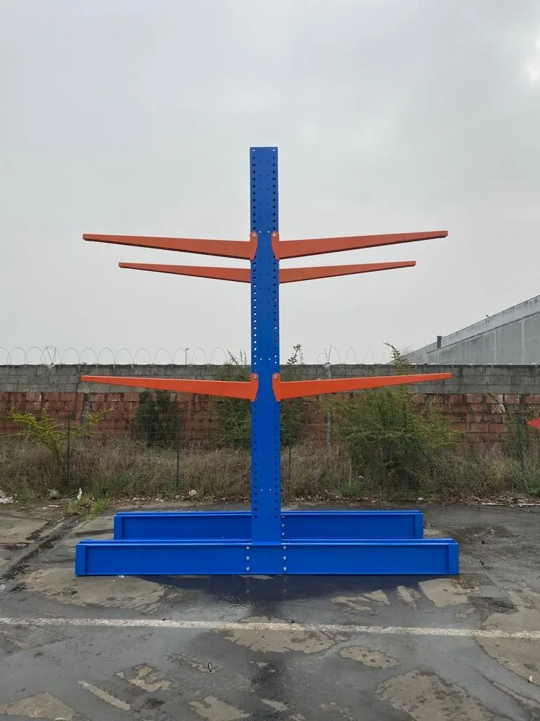 Rack cantilever CZE France pour centre VHU